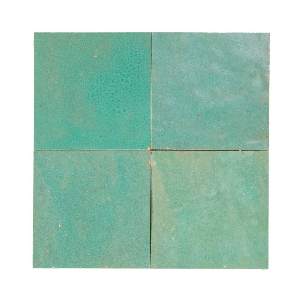 Cerames Verde Lima Deslavado Lot de 90 carreaux verts de