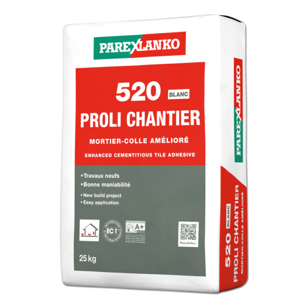 520 PROLI CHANTIER BLANC 25KG_3D